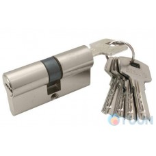 Cylinder "ВRUNO" 30/30mm Z hole 60mm 5 cl nickel