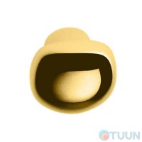 PB09 cylinder handle, polished brass