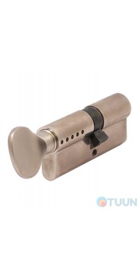 Cylinder Mul-T-Lock Interactive matt chrome 71mm flat / handle