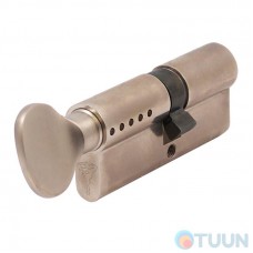 Cylinder Mul-T-Lock Interactive matt chrome 71mm flat / handle