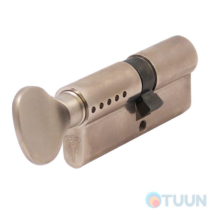 Циліндр Mul-T-Lock Interactive мат.хром 71mm плоск / руч