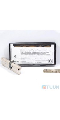 Mottura Art. C39D415101 Цилиндр 41*51 кл мат никель 5кл