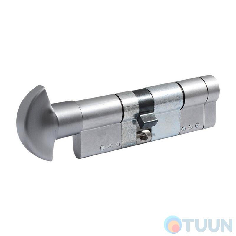 цилиндр Securemme 361PCS4050115 K64 40/50 мм 5кл +1 монтажный ключ / ручка мат.хром