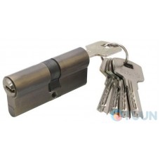 Cylinder "ВRUNO" 30/30mm Z hole 60mm 5 cl brass