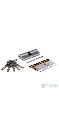 AGB Art. C920063545 Cylinder Scudo 9000 90mm nickel plating