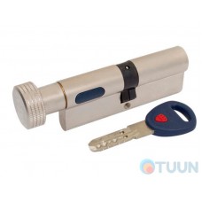 Mauer cylinder KC-NW4 46/31=77 round handle nickel 3 cl