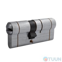 Securemme CS30401X5 K22 cylinder 30/40 mm 5cl +1 mounting key, mat. chrome