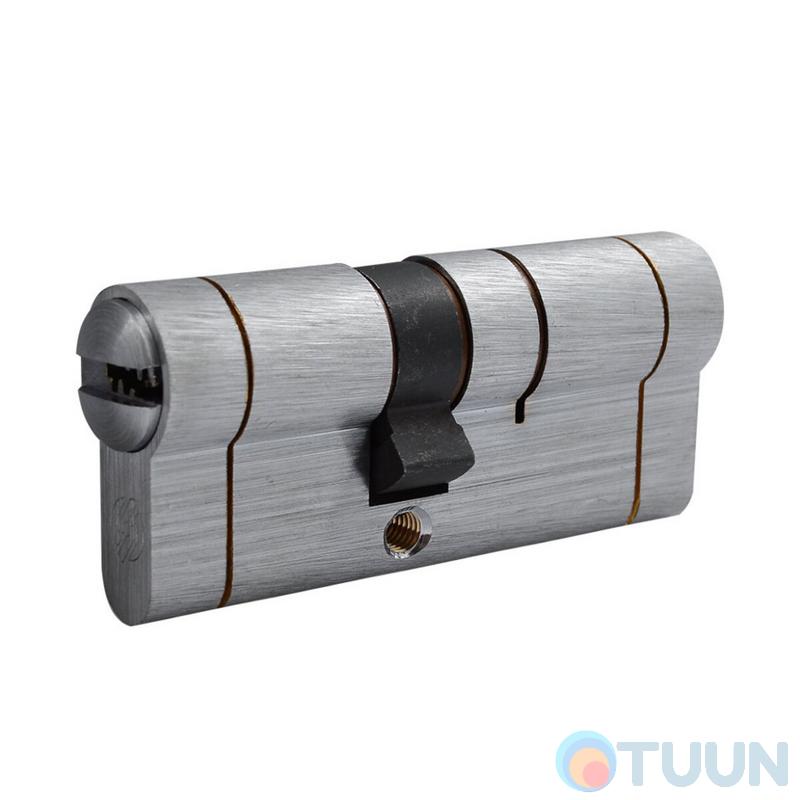цилиндр Securemme CS30401X5 К22 30/40 мм 5кл+1 монтажный ключ, мат. хром