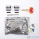 Securemme 3600UCS2727115 Комплект полутел цилиндра 5кл+1монтажный ключ мат.хром