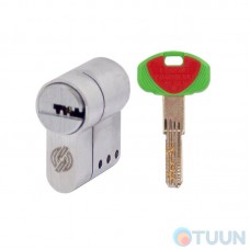 Securemme 3220UCS27XX1X5 K22 Пол тела цилиндра 5кл + 1монтажный ключ мат.хром