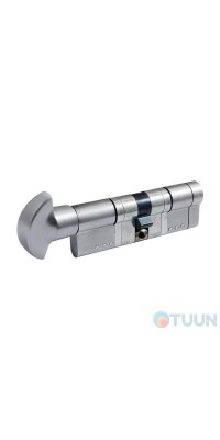 цилиндр Securemme 361PCS4545115 K64 45/45 мм 5кл +1 монтажный ключ / ручка мат.хром