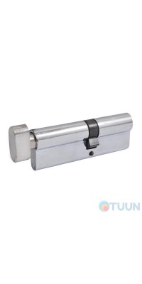 Cylinder "ВRUNO" 50/40mm Z hole 90mm 5 cl rotatable chrome