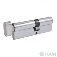 Cylinder "ВRUNO" 50/40mm Z hole 90mm 5 cl rotatable chrome