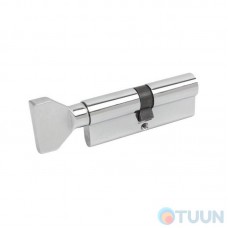 Cylinder BRUNO SECURITY 40/40mm laz. 80mm 5cl flat. rot. chrome