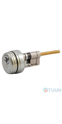 Цилиндр дверной Mottura C3DP513100 51/31 мм, лазерный ключ/шток, 5 ключей, (без колпачка)