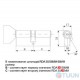 цилиндр RDA 30/35мм лаз. 65мм 5кл кругл.повор.латунь