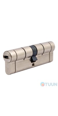 Цилиндр дверной Mottura C55D464601 46/46 мм, лазерный ключ, 5 ключей, никель матовый