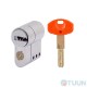 Securemme 3600UCS27XX115 Пол тела цилиндра 5кл+1монтажный ключ мат.хром