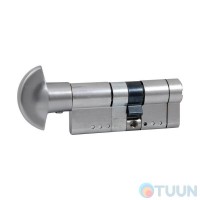 Циліндр Securemme 361PCS4030115 K64 40/30 мм 5кл +1 монтажний ключ / ручка мат.хром