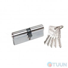 Cylinder "ВRUNO" 40/40 mm Z English 80mm 5cl chrome