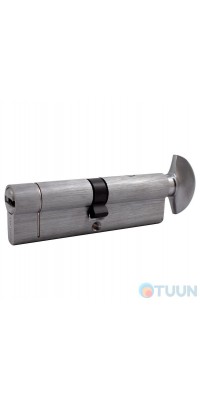Buonellé cylinder B10CP5050SCX6 50/50 mm 5 + 1 key/turn. matt chrome