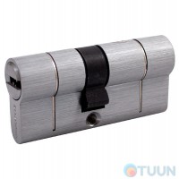 Циліндр Buonellе B10CC3530SCX6 35/30 мм ключ / ключ, 5 ключів + 1 монтажний ключ, хром матовий