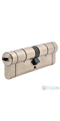 Цилиндр дверной Mottura C55D515101 51/51 мм, лазерный ключ, 5 ключей, никель матовый