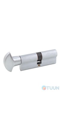 Cylinder Securemme 3200PCS40401X5 K2 40/40 mm 5cl +1 mounting key/handle mat.chrome