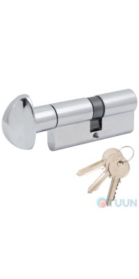 Cylinder Cortellezzi Primo 117F 35x35 key/turn. chrome