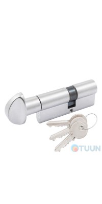 Cylinder Cortelezzi 117F 30x40 key/turn. matte chrome