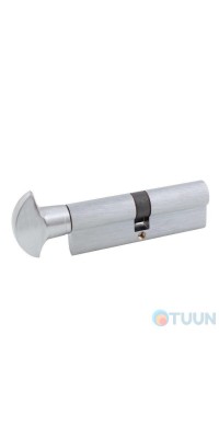 Cylinder Securemme 3200PCS35351X5 K2 35/35 mm 5cl +1 mounting key/handle mat.chrome