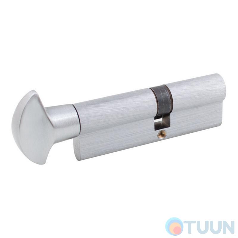 цилиндр Securemme 3200PCS50401X5 К2 50/40 мм 5кл +1 монтажный ключ/ручка мат.хром