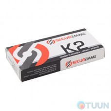 цилиндр Securemme 3200PCS50401X5 К2 50/40 мм 5кл +1 монтажный ключ/ручка мат.хром