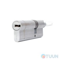 Buonellе cylinder B10CP5332SCX6 53/32 mm key / turn signal, 5 keys + 1 assembly key, matte chrome