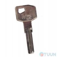 Key blank X8 MG nickel