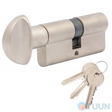 Cylinder Cortellezzi Primo 117F 35x35 key/turn. matte nickel