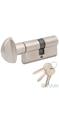 Cylinder Cortellezzi Primo 117F 45x35 key/turn. matte nickel
