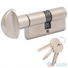 Cylinder Cortellezzi Primo 117F 45x35 key/turn. matte nickel