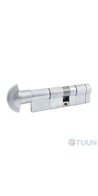 цилиндр Securemme 3220PCS50401X5 К22 50/40мм 5кл +1 монтажный ключ/ручка мат.хром