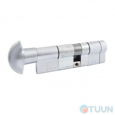 цилиндр Securemme 3220PCS50401X5 К22 50/40мм 5кл +1 монтажный ключ/ручка мат.хром