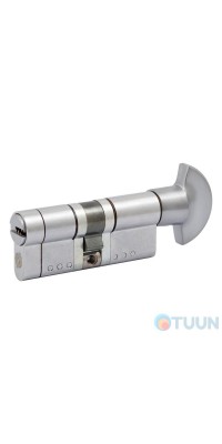 цилиндр Securemme 3220PCS40501X5 К22 40/50мм 5кл +1 монтажный ключ/ручка мат.хром