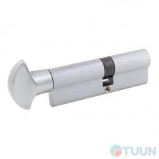 цилиндр Securemme 3200PCS45351X5 К2 45/35 мм 5кл +1 монтажный ключ/ручка мат.хром