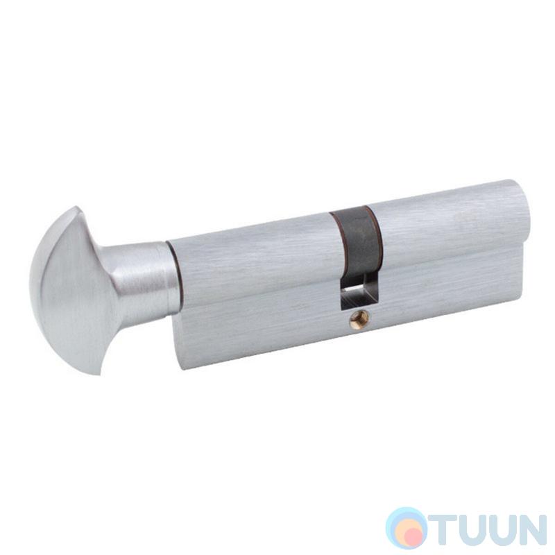 Цилиндр Securemme 3200pcs45451x5 К2 45/45 мм 5кл +1 монтажный ключ/ручка мат.хром