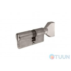 Cylinder STV 30/38mm 68mm flat turn nickel see without keys