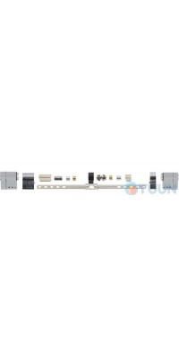 Securemme K75 cylinder 30/30 mm key/key 5cl + 1 mounting mat chrome