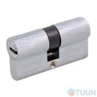 Cylinder Securemme 3200CCS40401X5 K2 40/40 mm 5cl +1 mounting key mat.chrome