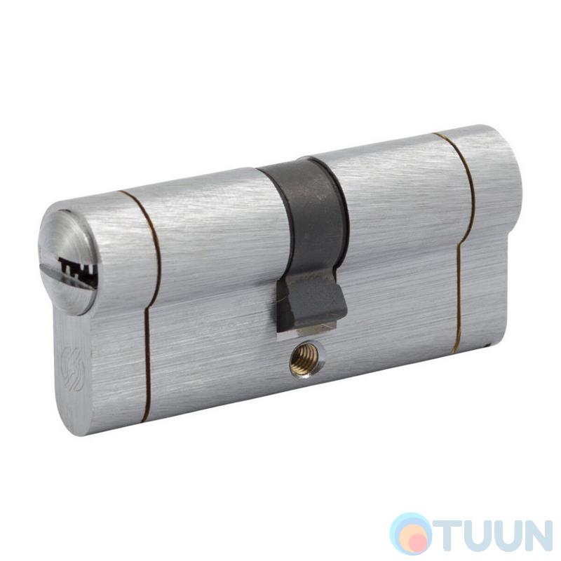 цилиндр Securemme 3220CCS35351X5 К22 35/35 мм 5кл +1 монтажный ключ мат.хром