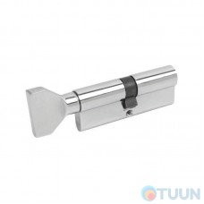 Cylinder "ВRUNO" 45/45 mm Z English 90mm 5-way rotary. chrome