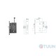 Smart kit Comit 8072 with card reader and code panel black