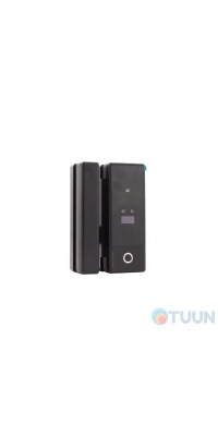 Smart kit for glass doors Comit C83A with card reader, fingerprint and code panel black